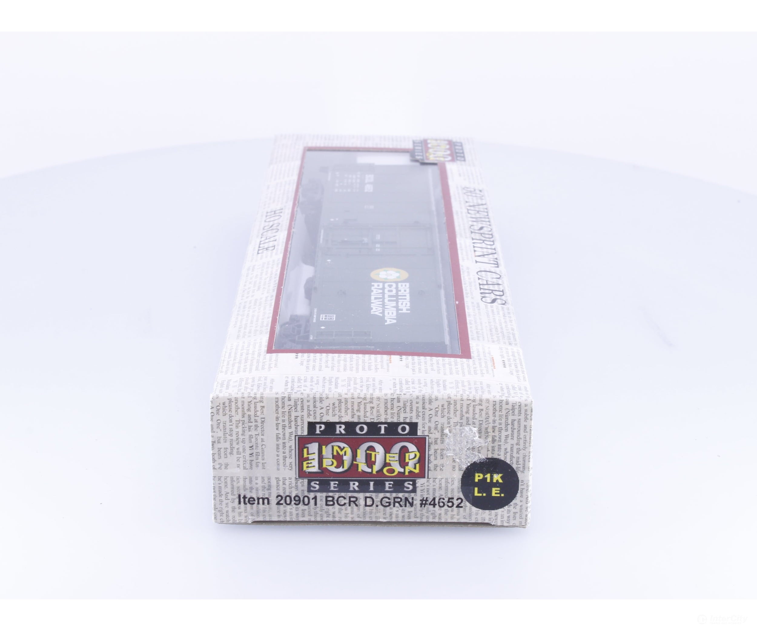 Proto 1000 20901 HO 50’ Newsprint Boxcar BC Rail (BCOL) 4652 - Freight Cars