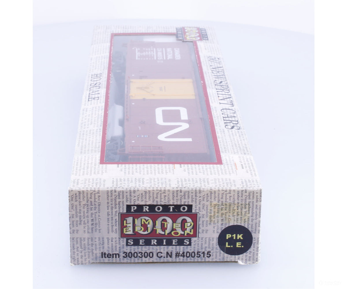 Proto 1000 300300 HO 50’ Newsprint Car Limited Edition Canadian National (CN) 400515 - Freight Cars