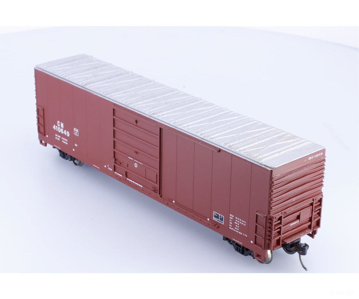 Proto 1000 89041 HO 50’ High Roof Box Car Canadian National (CN) 410649 - Freight Cars
