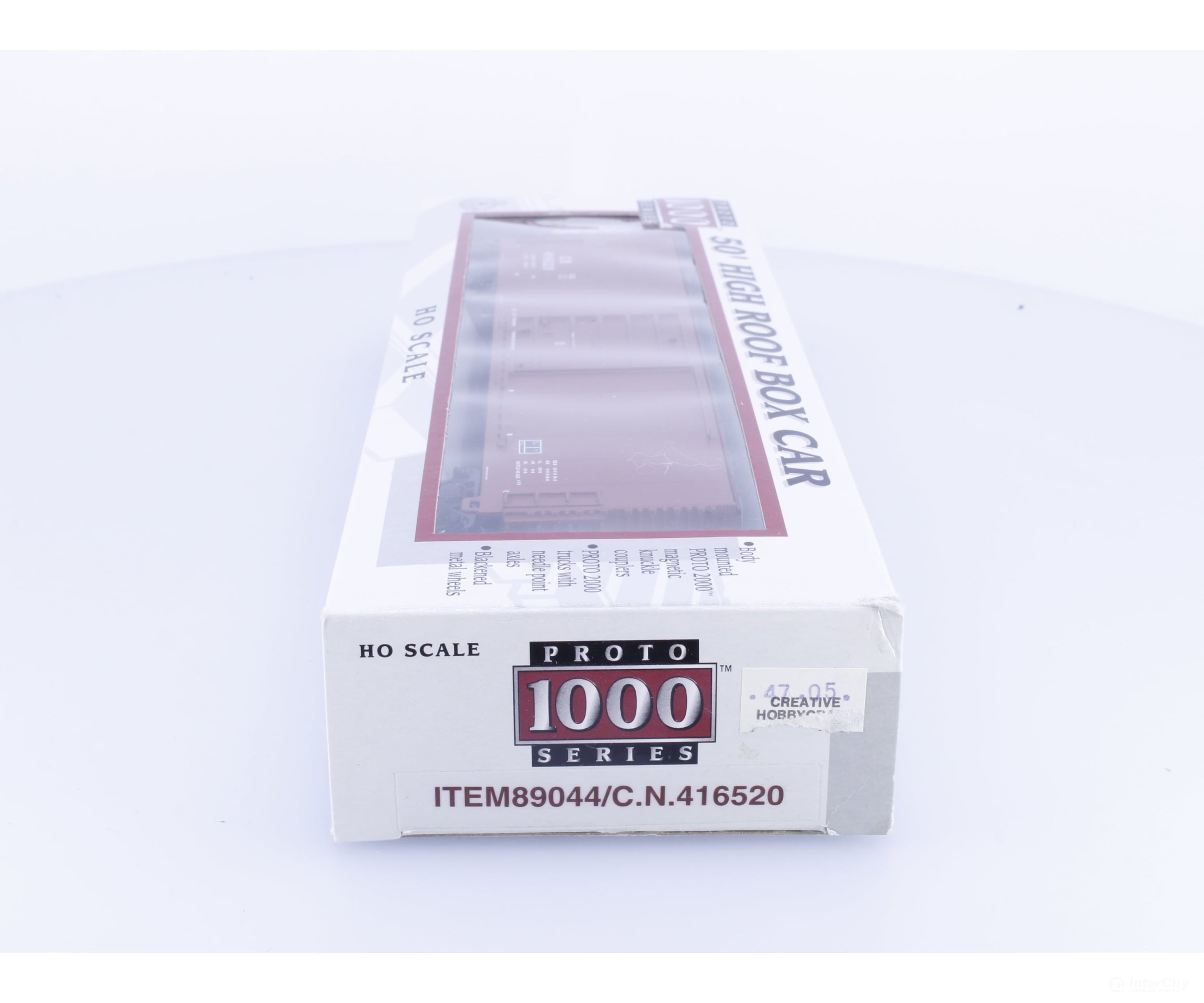 Proto 1000 89044 HO 50’ High Roof Boxcar Canadian National (CN) 416520 - Freight Cars