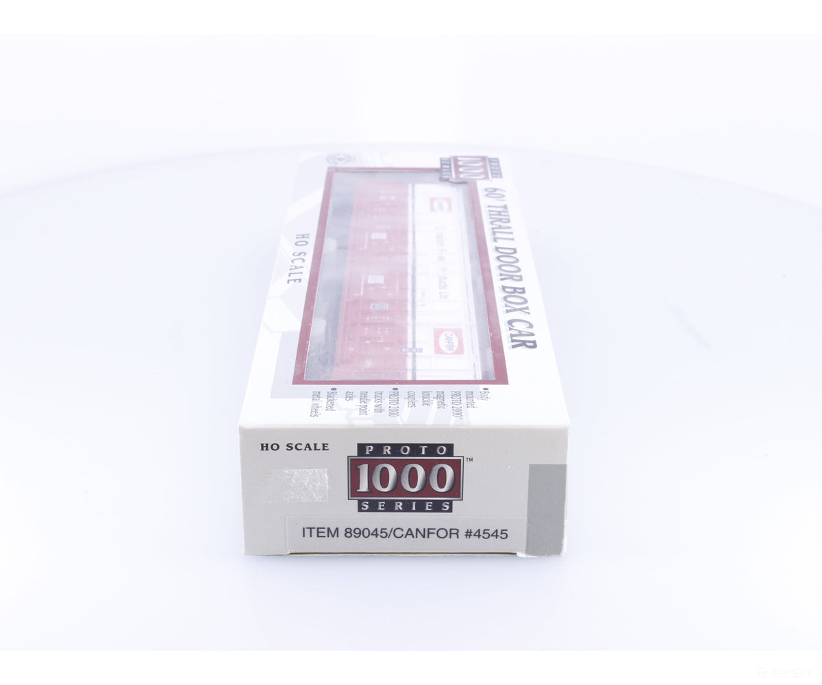 Proto 1000 89045 HO 60’ Thrall Door Box Car Canadian Forest Products Ltd. 4545 - Freight Cars