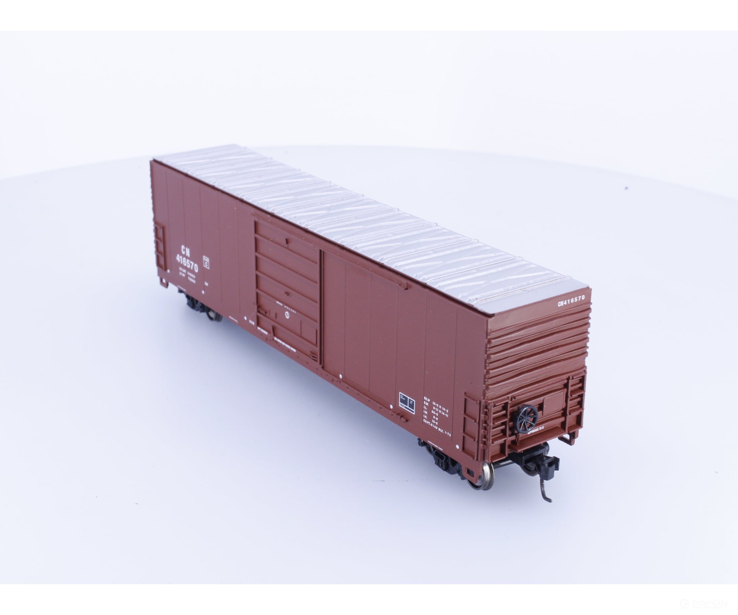 Proto 1000 89049 HO 50’ High Roof Boxcar Canadian National (CN) 416570 - Freight Cars