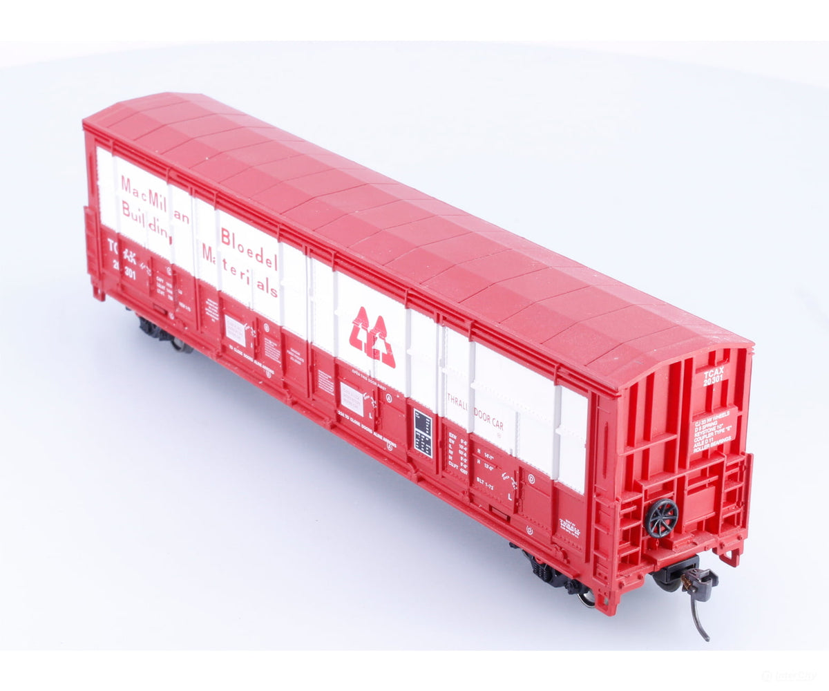Proto 1000 89065 HO 60’ Thrall Door Box Car MacMillan Bloedel (TCAX) 20301 - Freight Cars