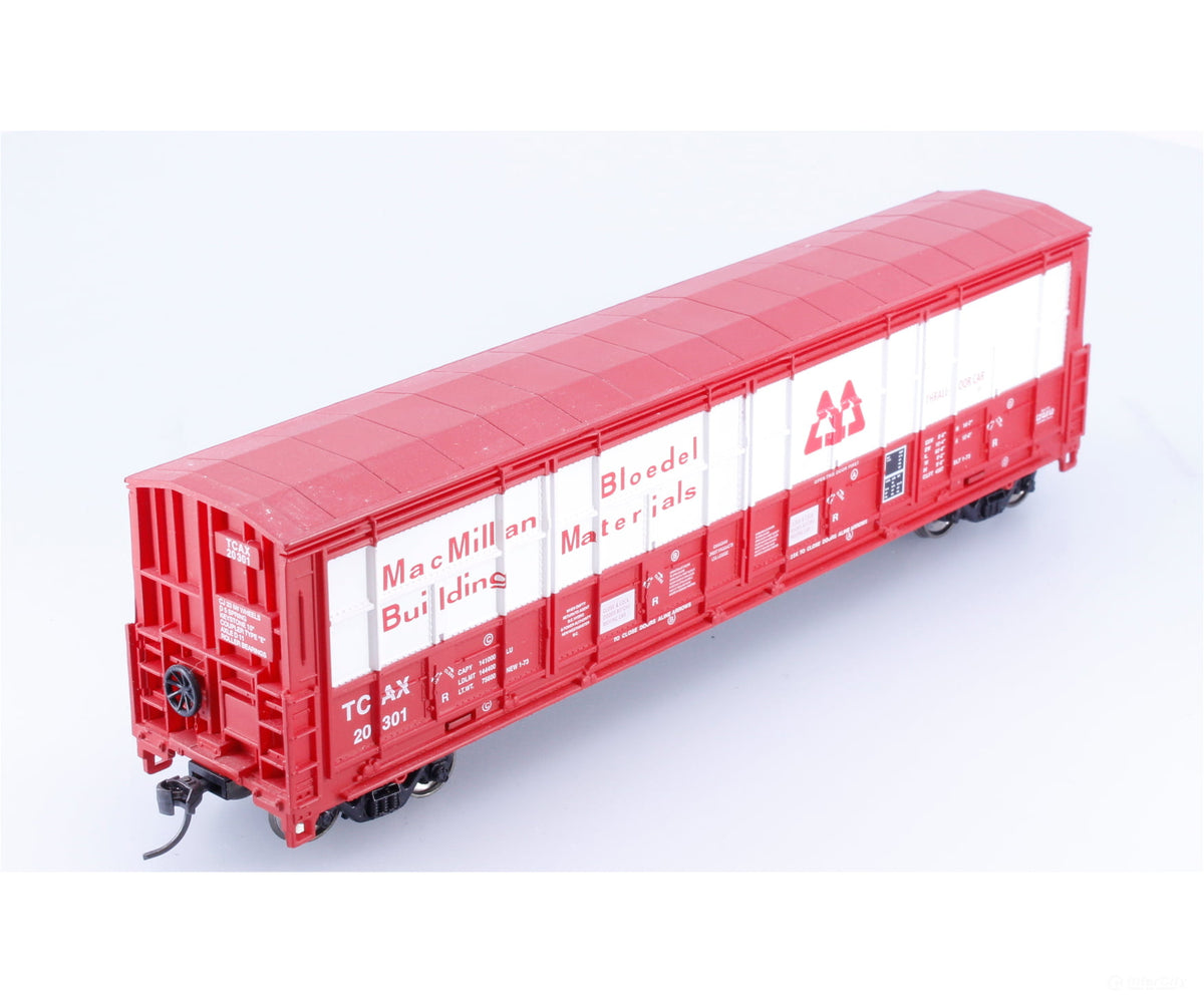 Proto 1000 89065 HO 60’ Thrall Door Box Car MacMillan Bloedel (TCAX) 20301 - Freight Cars