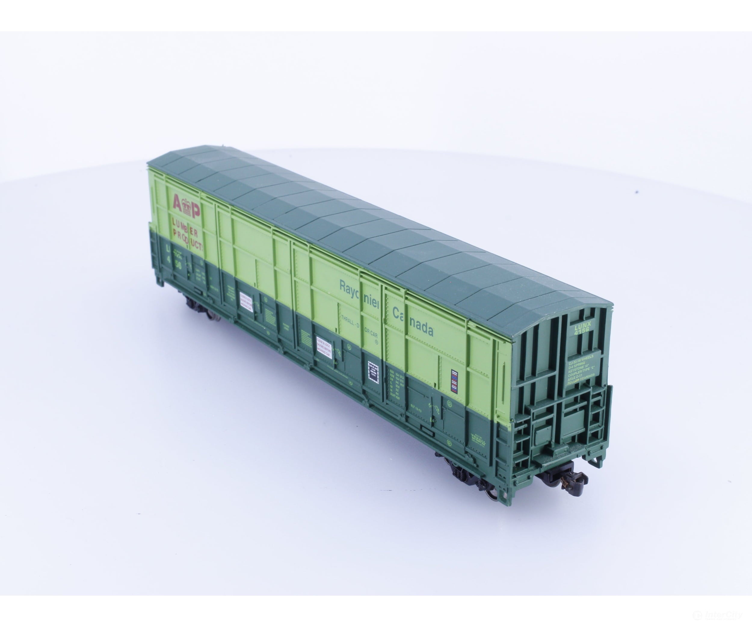 Proto 1000 89079 HO 60’ Thrall Door Boxcar AP Lumber Products Rayonier Canada (LUNX) 4156 - Freight Cars