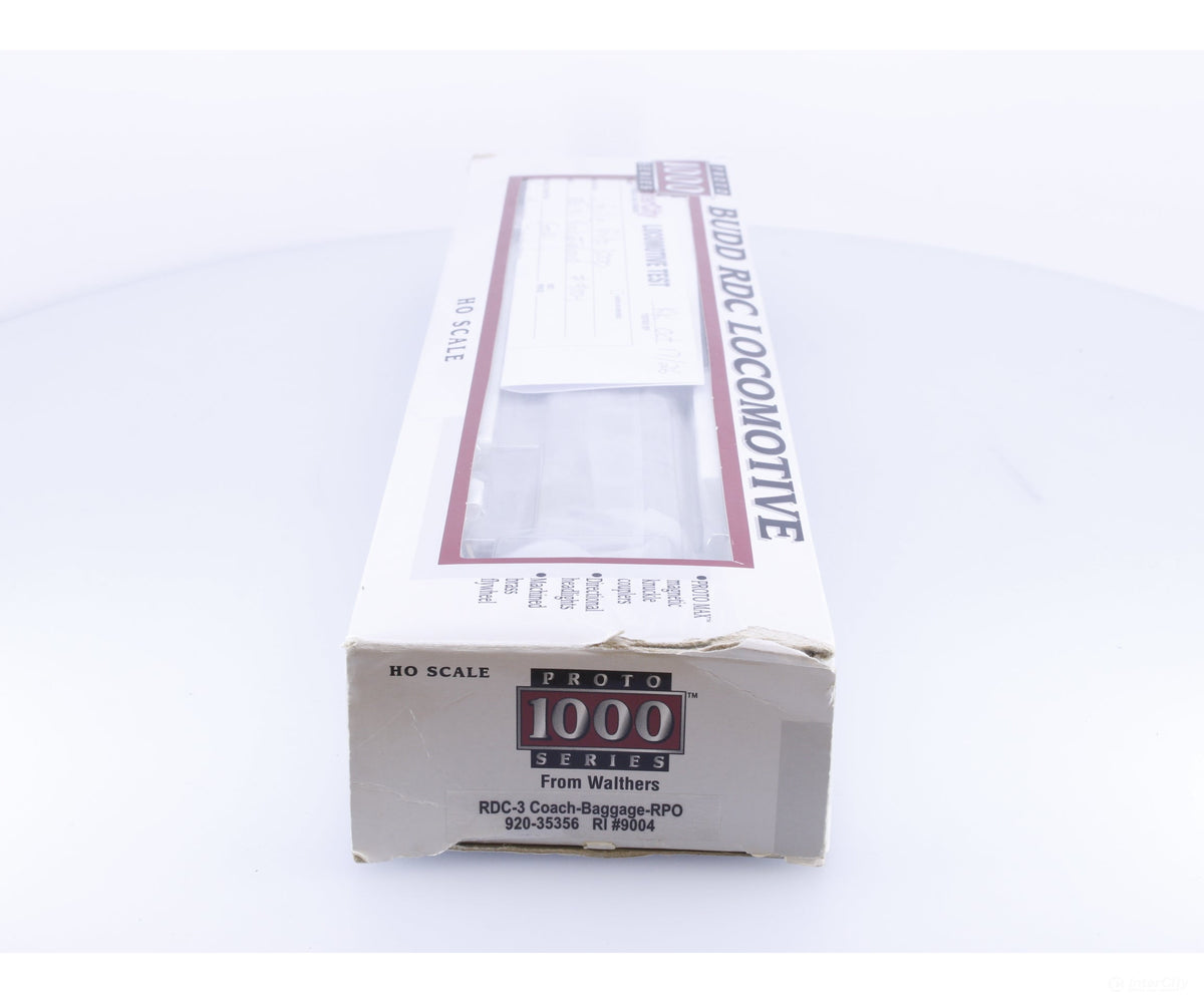 Proto 1000 920-35356 HO Budd RDC-3 Coach-Baggage-RPO Rock Island (RI) 9004 DCC Digitrax - Locomotives