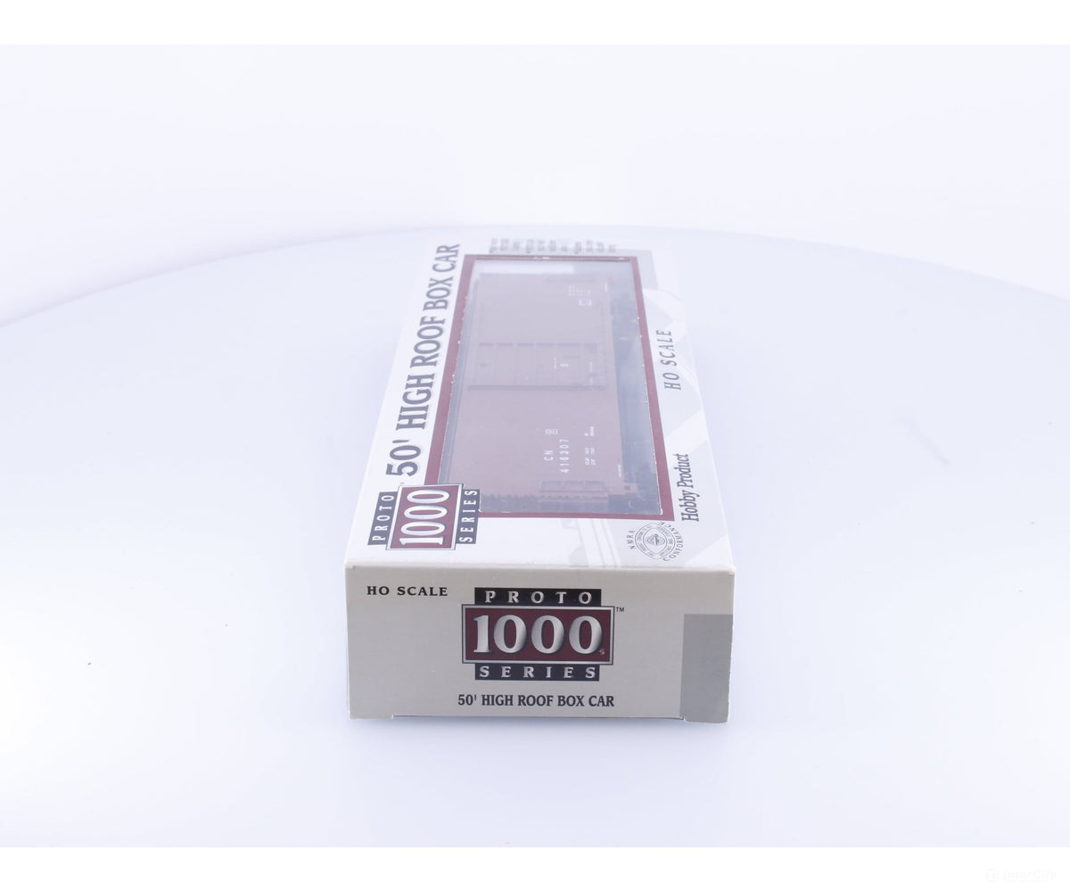 Proto 1000 920-37104 HO 50’ High Roof Box Car Canadian National (CN) 416307 - Freight Cars