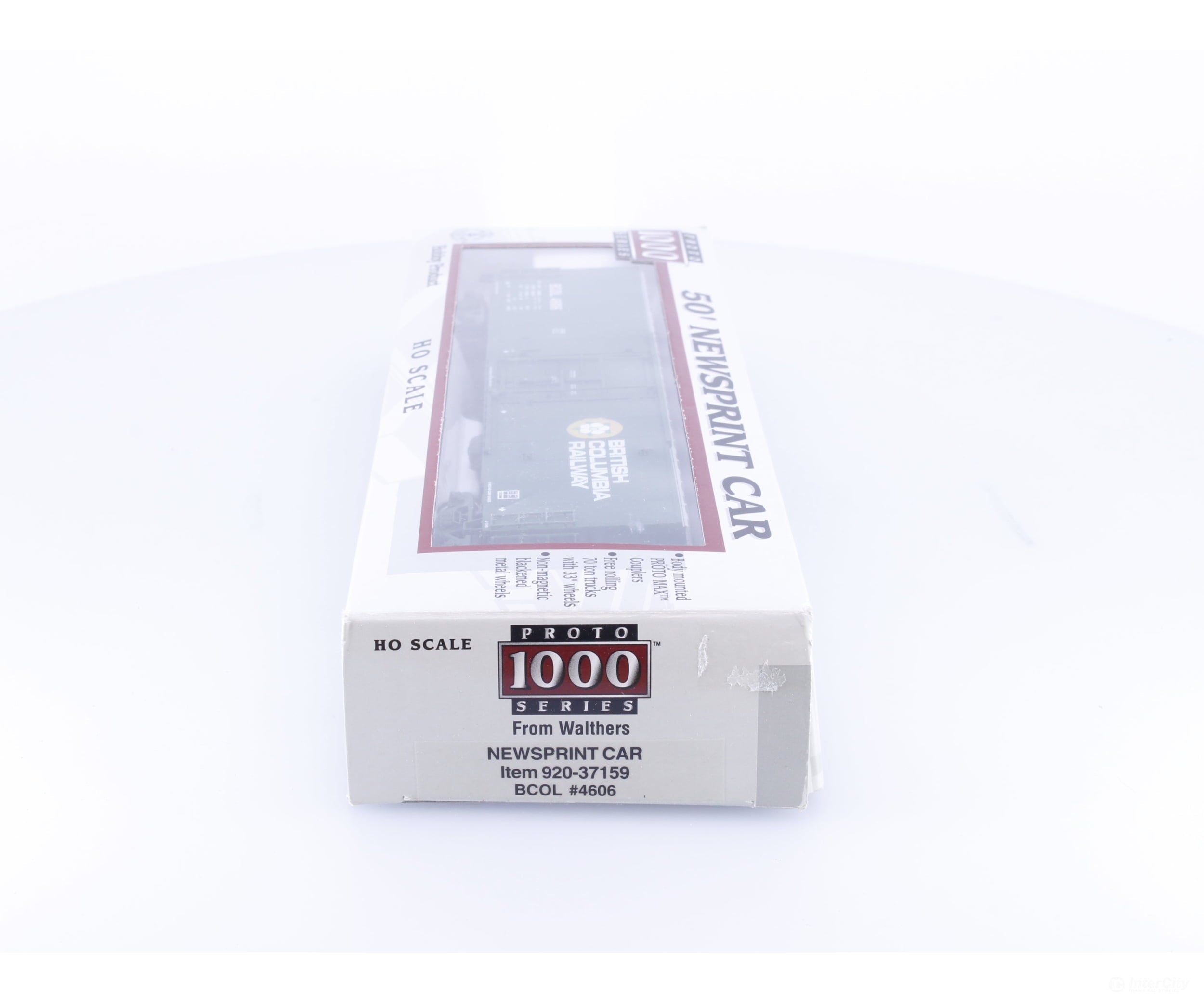 Proto 1000 920-37159 HO 50’ Newsprint Boxcar BC Rail (BCOL) 4606 - Freight Cars