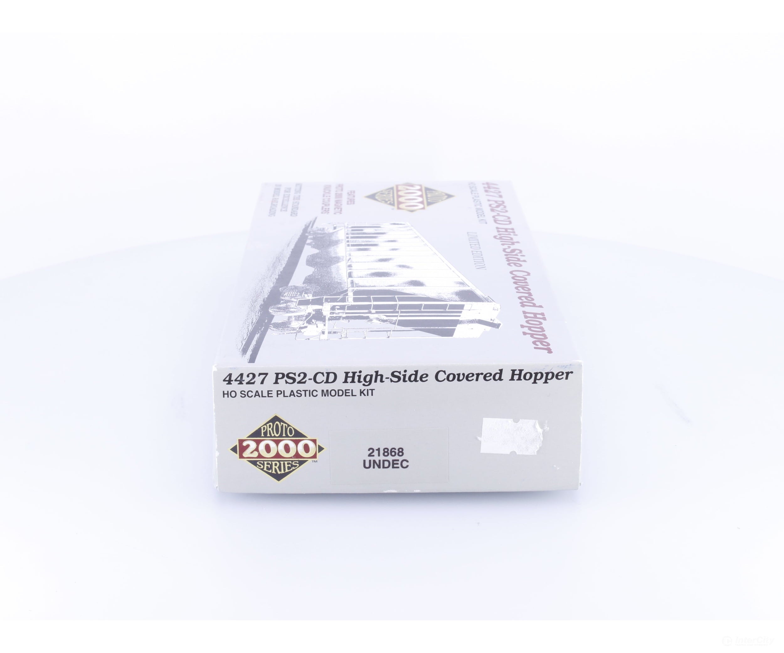 Proto 2000 21868 HO 4427 PS2-CD High Side 2 Bay Covered Hopper Undecorated 7152 - Freight Cars
