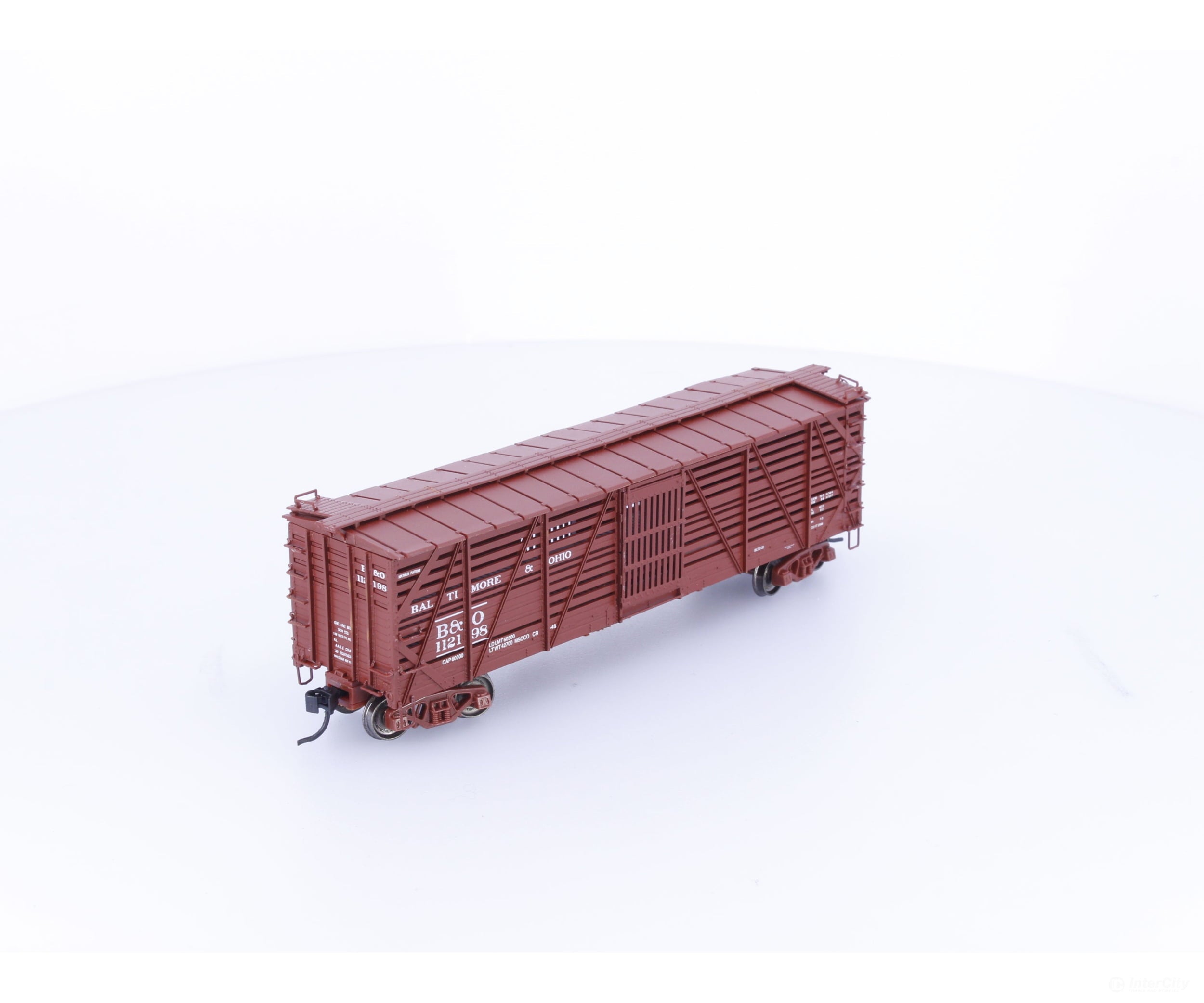 Proto 2000 40SS HO 40’ Mather Single Deck Stock Car Baltimore and Ohio (BO) 112198 - Freight Cars