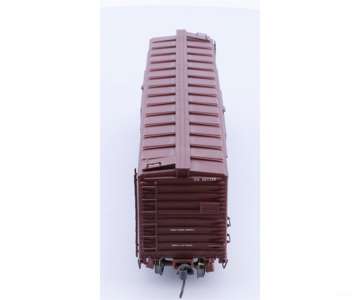 Proto 2000 888911 HO 50’ Automobile Box Car Canadian National (CN) 551166 - Freight Cars