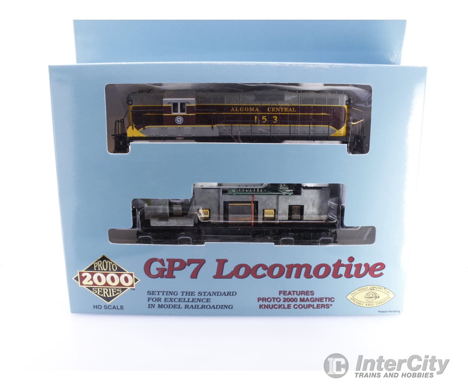 Proto 2000 97037 HO GP-7 Phase II Algoma Central (AC) 153 DCC Ready Locomotives