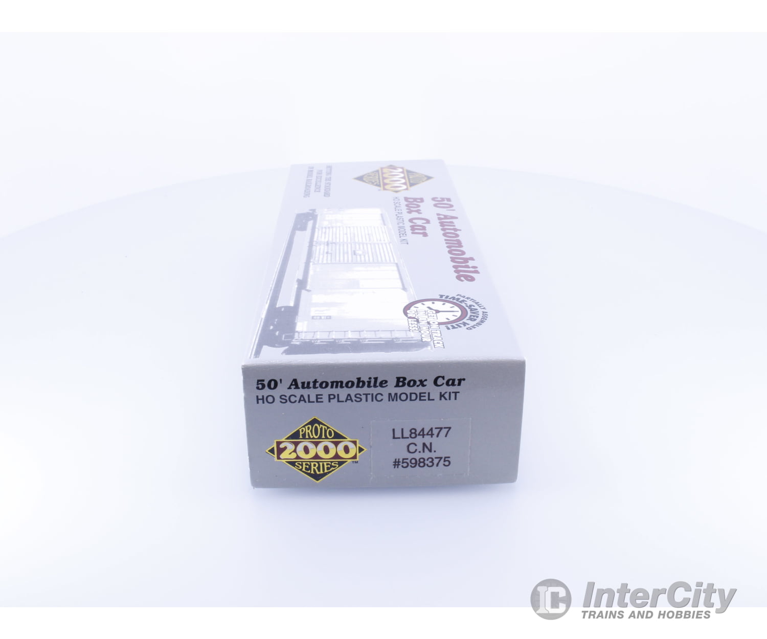 Proto 2000 LL84477 HO 50’ Automobile Box Car Kit Canadian National (CN) 598375 Freight Cars