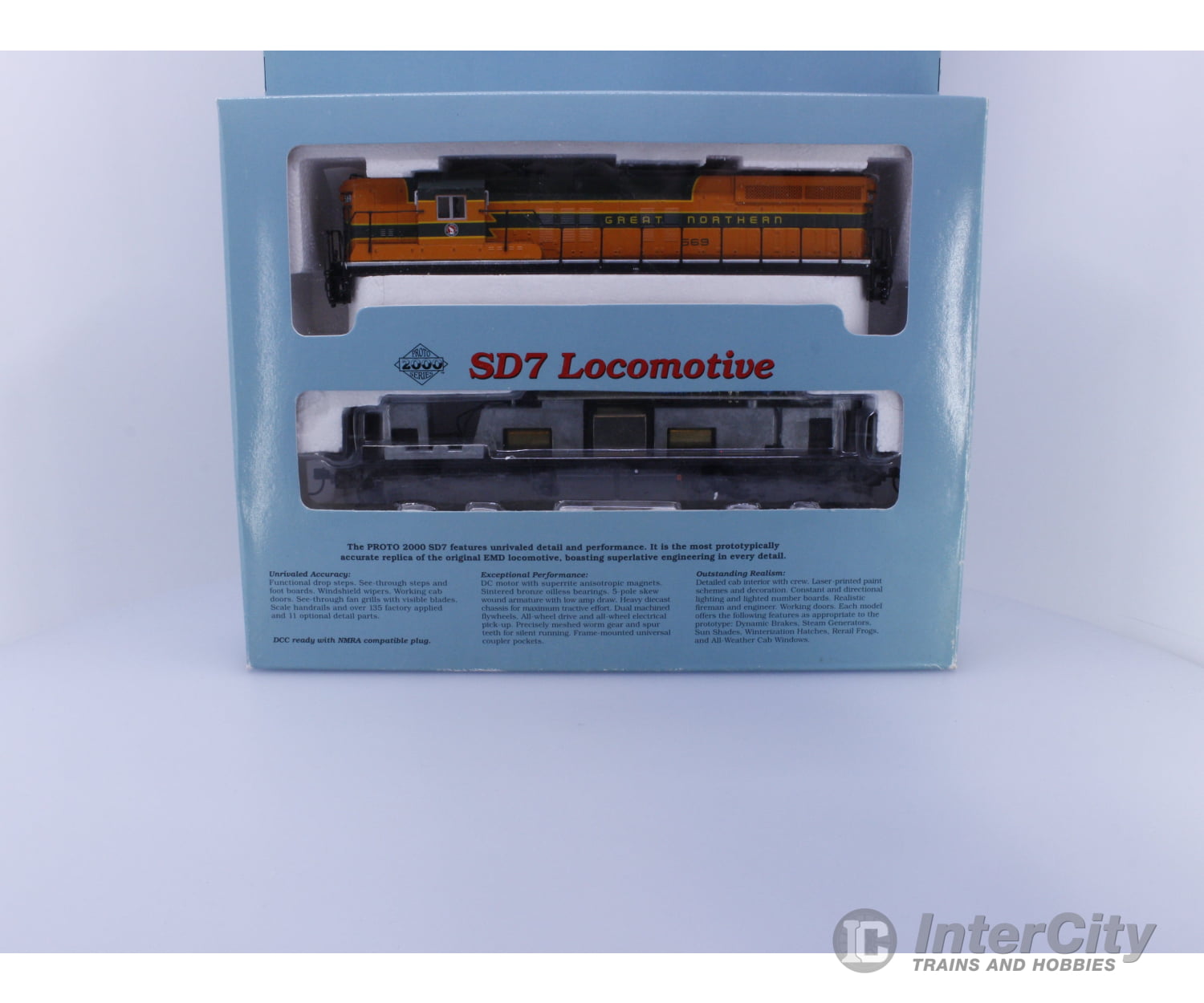 Proto 2000 Series 8096 HO SD7 w/o Dynamic Brake Great Northern (GN) 569 DCC Ready Locomotives