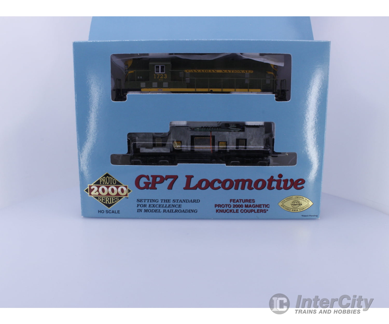 Proto 2000 Series 97004 HO GP-7 Phase 2 w/o Dynamic Brakes Canadian National (CN) 1723 DCC Ready Locomotives