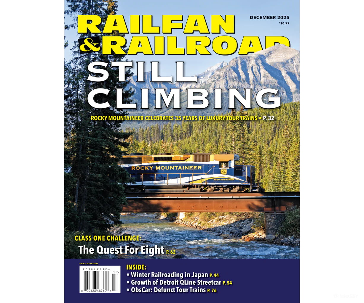 Railfan & Railroad Magazine December 2025 Magazines