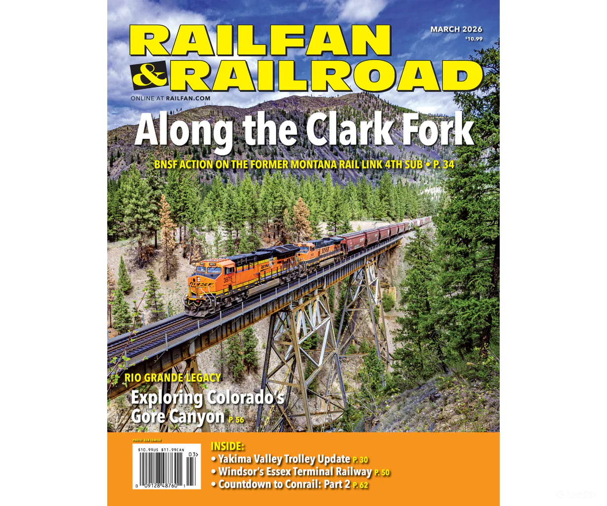Railfan & Railroad Magazine March 2026 Magazines