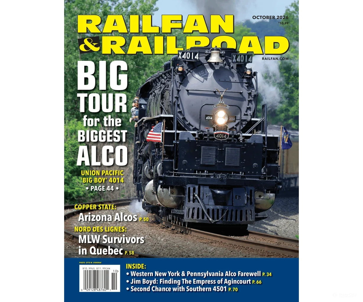 Railfan & Railroad Magazine October 2026 - Magazines