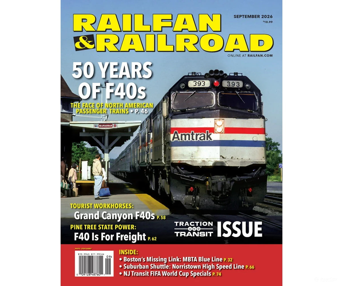 Railfan & Railroad Magazine September 2026 - Magazines