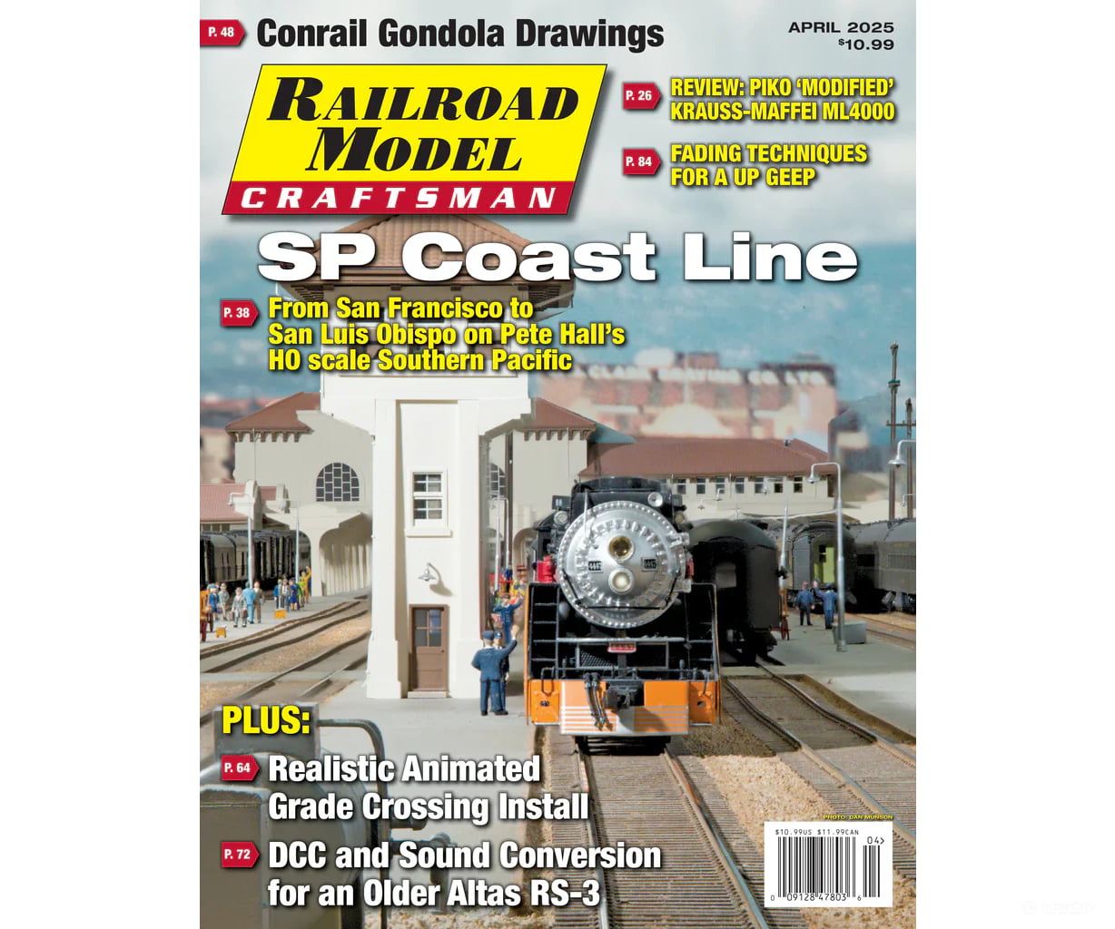 Railroad Model Craftsman Magazine April 2025 Magazines