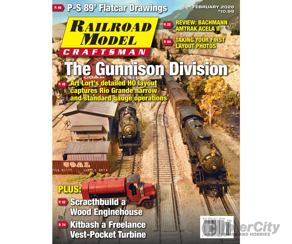 Railroad Model Craftsman Magazine February 2026 Magazines