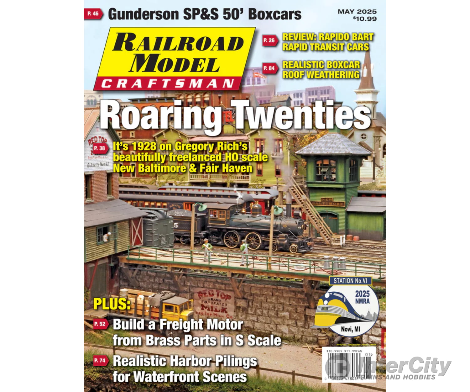 Railroad Model Craftsman Magazine May 2025 Magazines