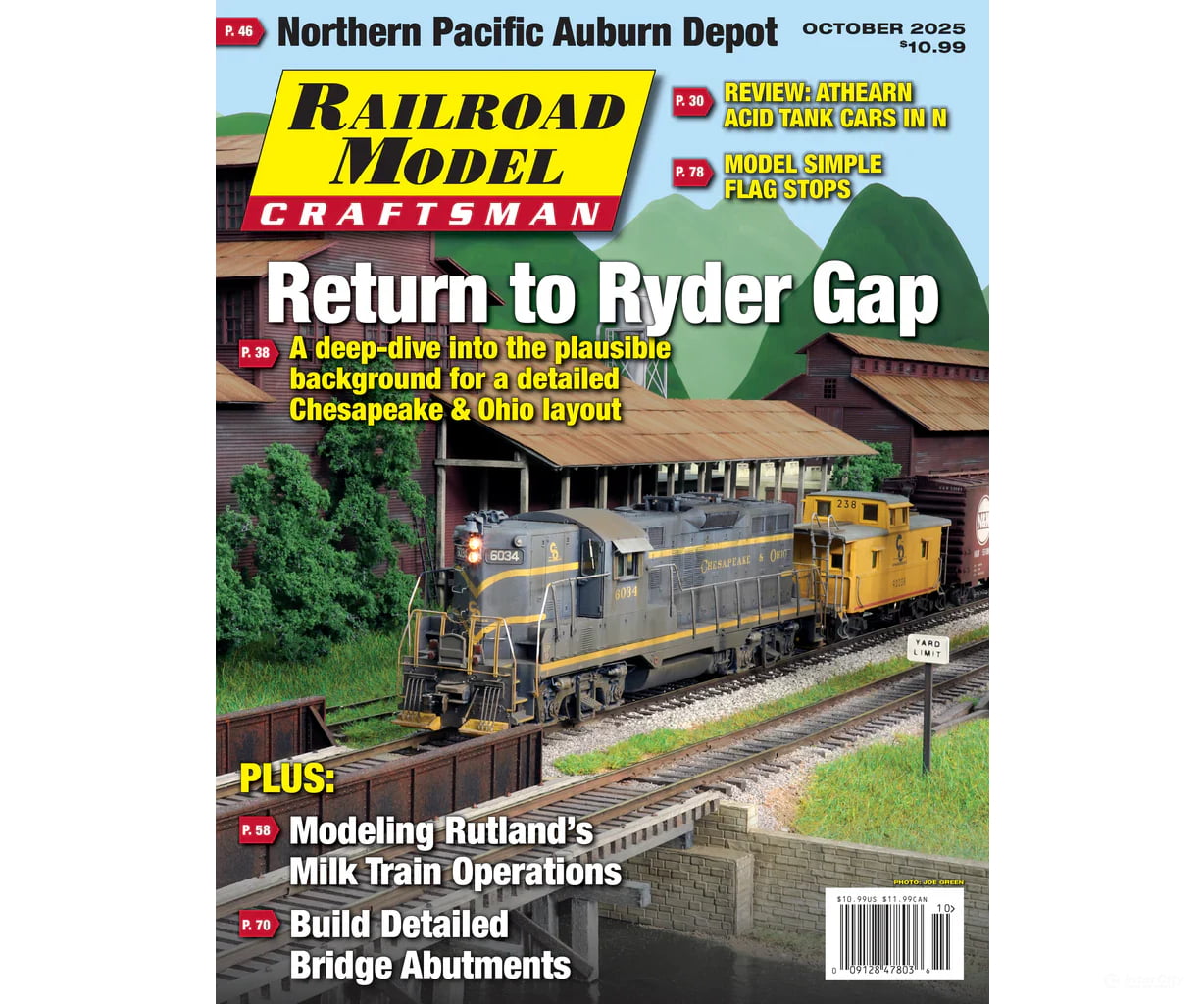 Railroad Model Craftsman Magazine October 2025 - Magazines