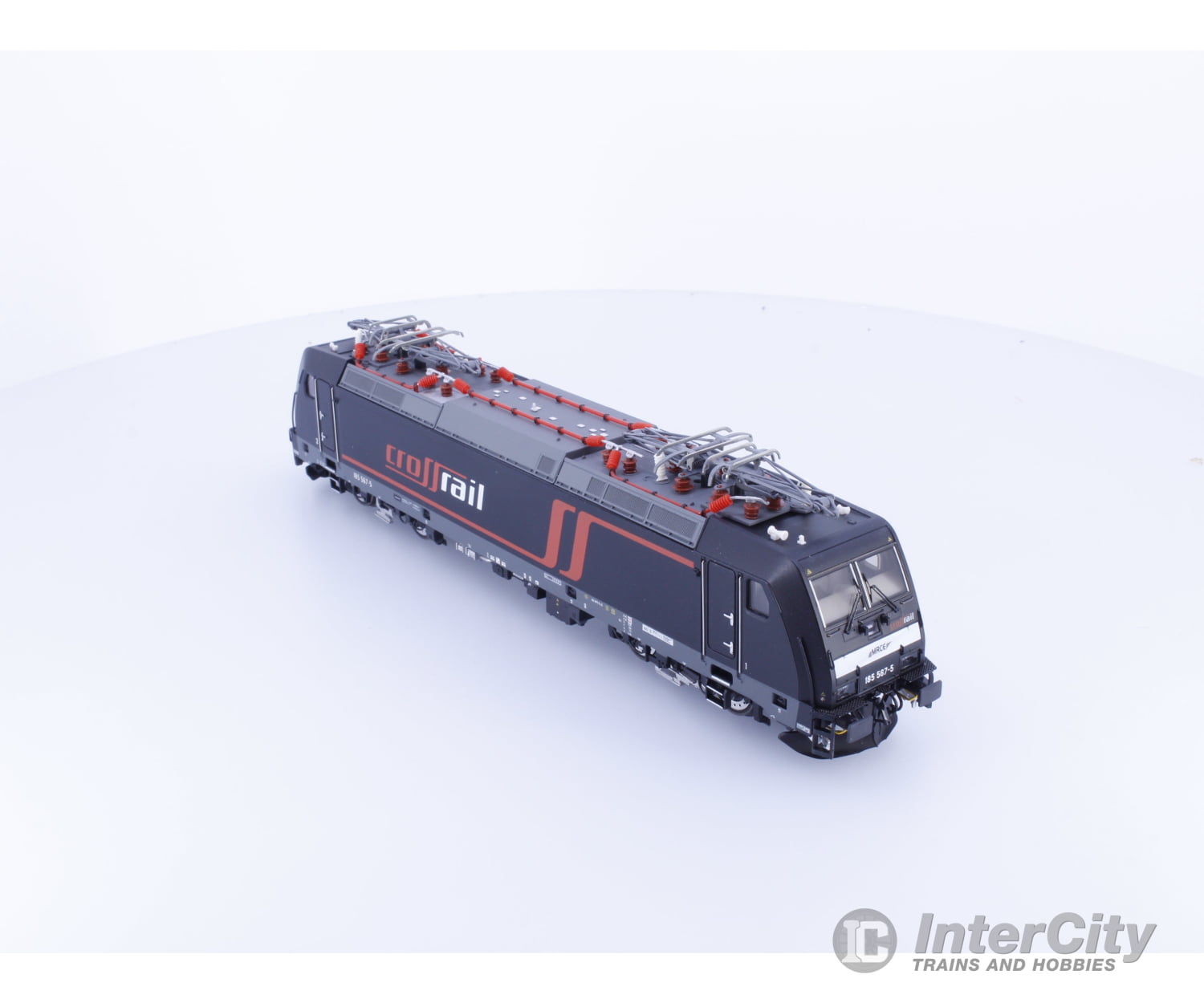 RailTop-Modell 11002 HO Private BR 185 MCRE/Crossrail E-Lok 567-5 DCC European Locomotives
