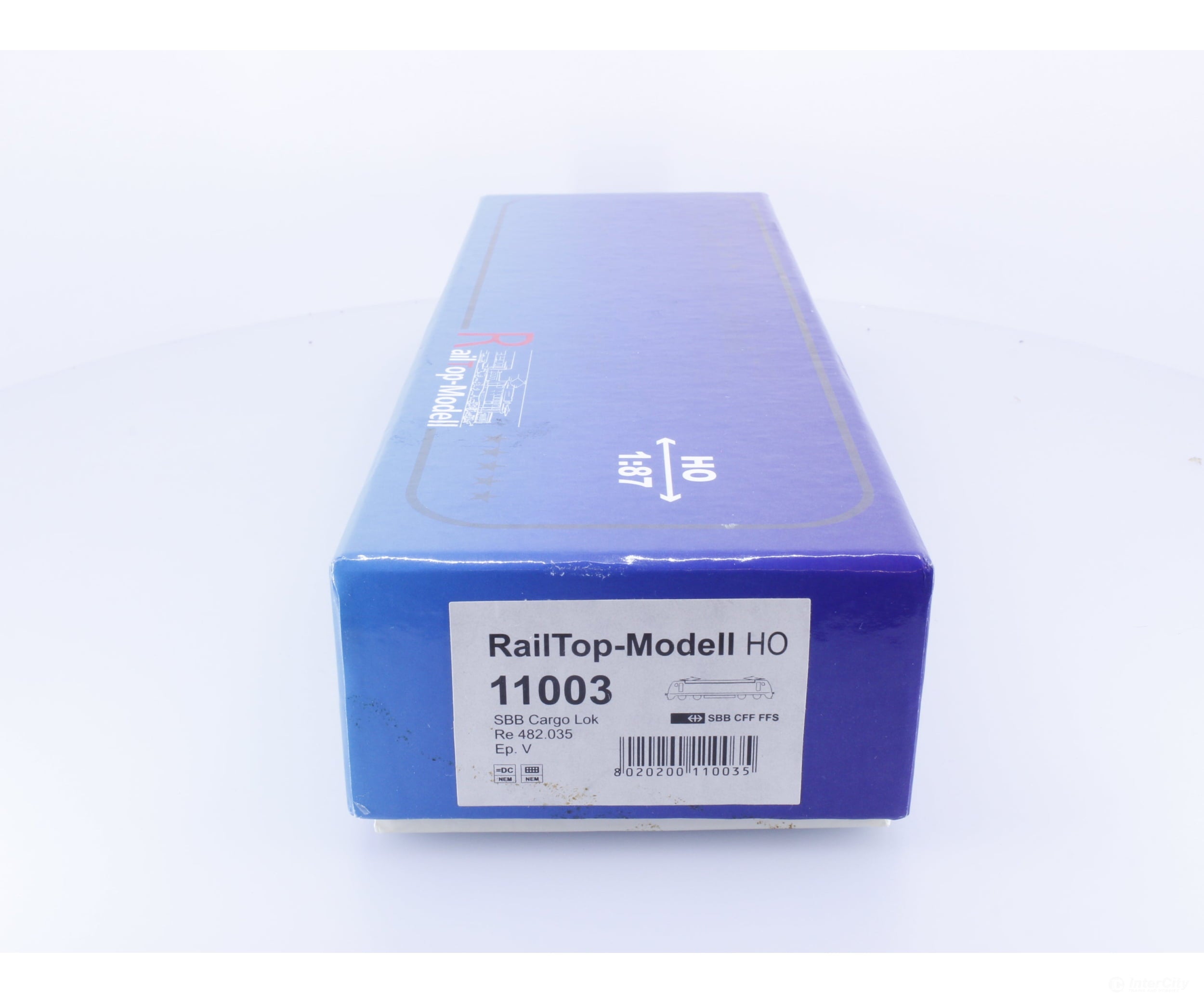 RailTop-Modell 11003 HO SBB-CFF-FFS RE 482 Cargo E-Lok 035-3 DCC European Locomotives