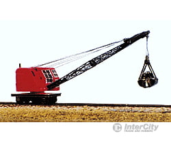 Railway Express Miniatures N 2041 Mow Vehicles - Burro Crane (Kit) Freight Cars