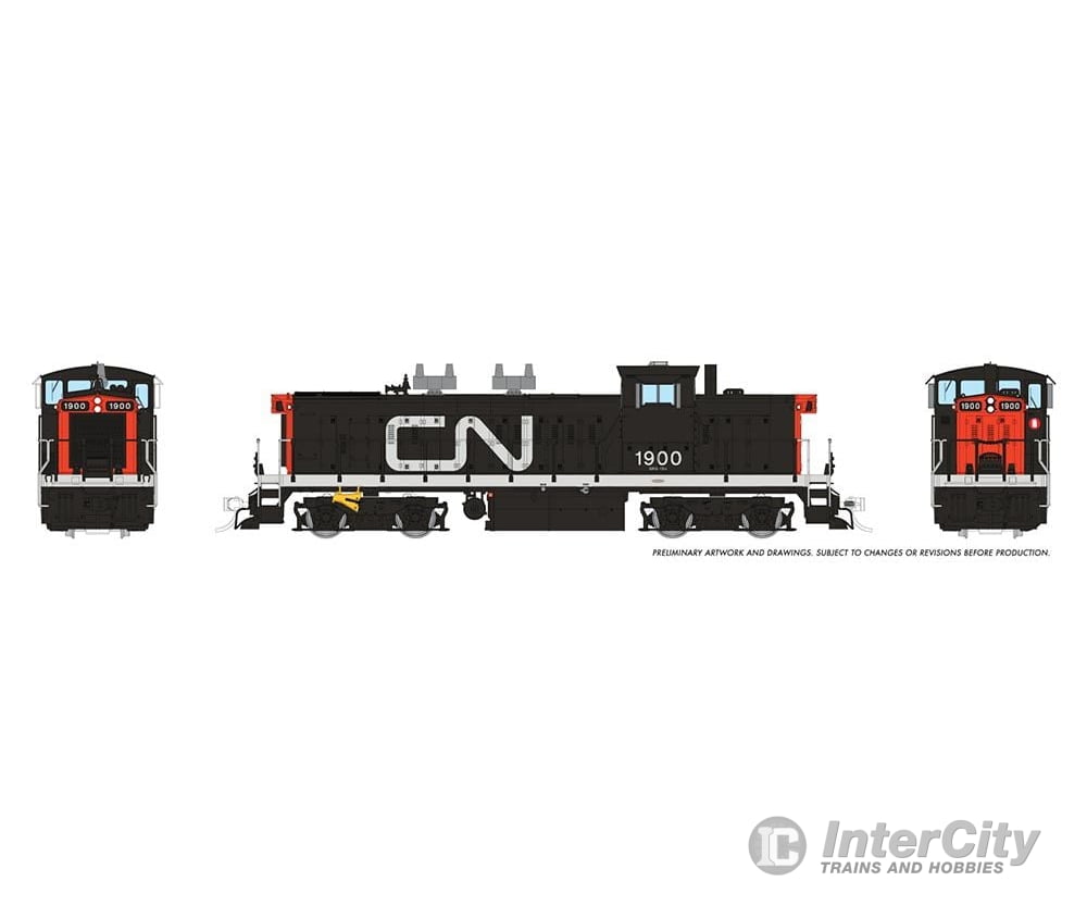 Rapido 010569 Ho Gmd-1 (Dc/Dcc/Sound): Cn - Noodle: #1903 Locomotives
