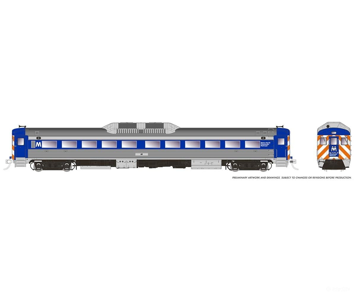 Rapido 016322 Ho Budd Rdc-1 (Ph 1B) (Dc/Silent): Metro North: #56 Locomotives