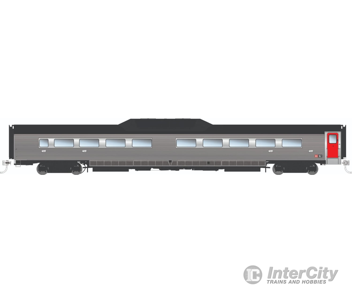 Rapido 016407 HO Budd Roger Williams Unpowered intermediate car: New Haven Locomotives