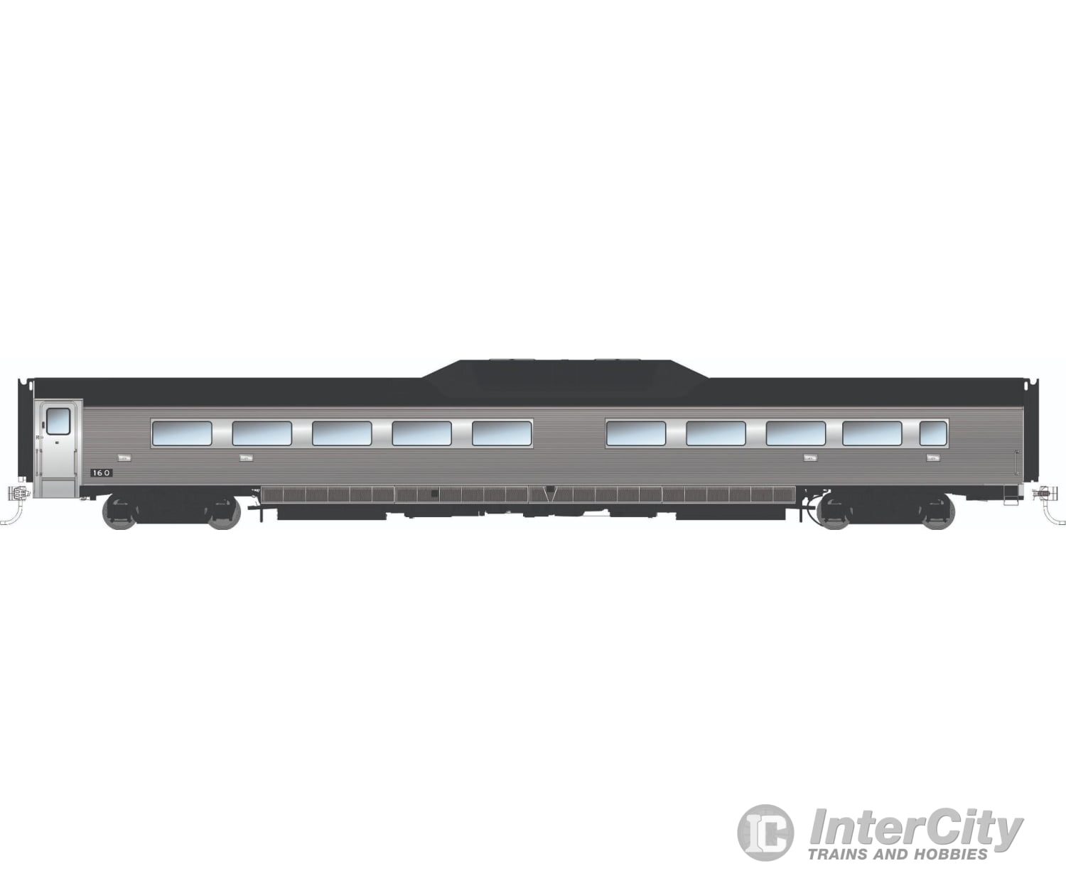 Rapido 016408 HO Budd Roger Williams Unpowered intermediate car: Penn Central Locomotives