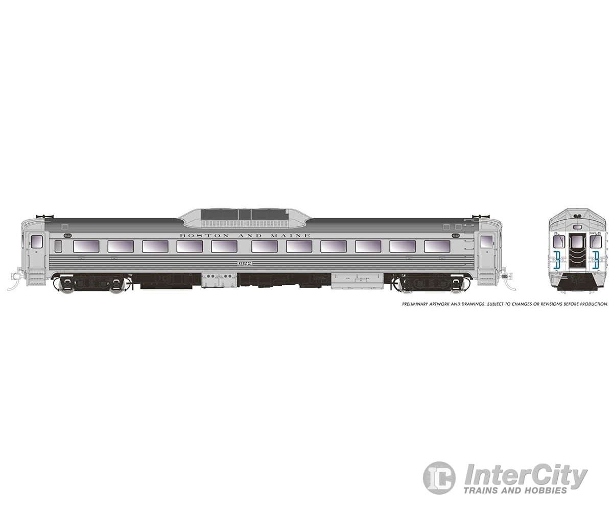 Rapido 016802 Ho Budd Rdc-1 (Ph 1C) (Dc/Dcc/Sound): Boston & Maine - Mcginnis: #6113 Locomotives