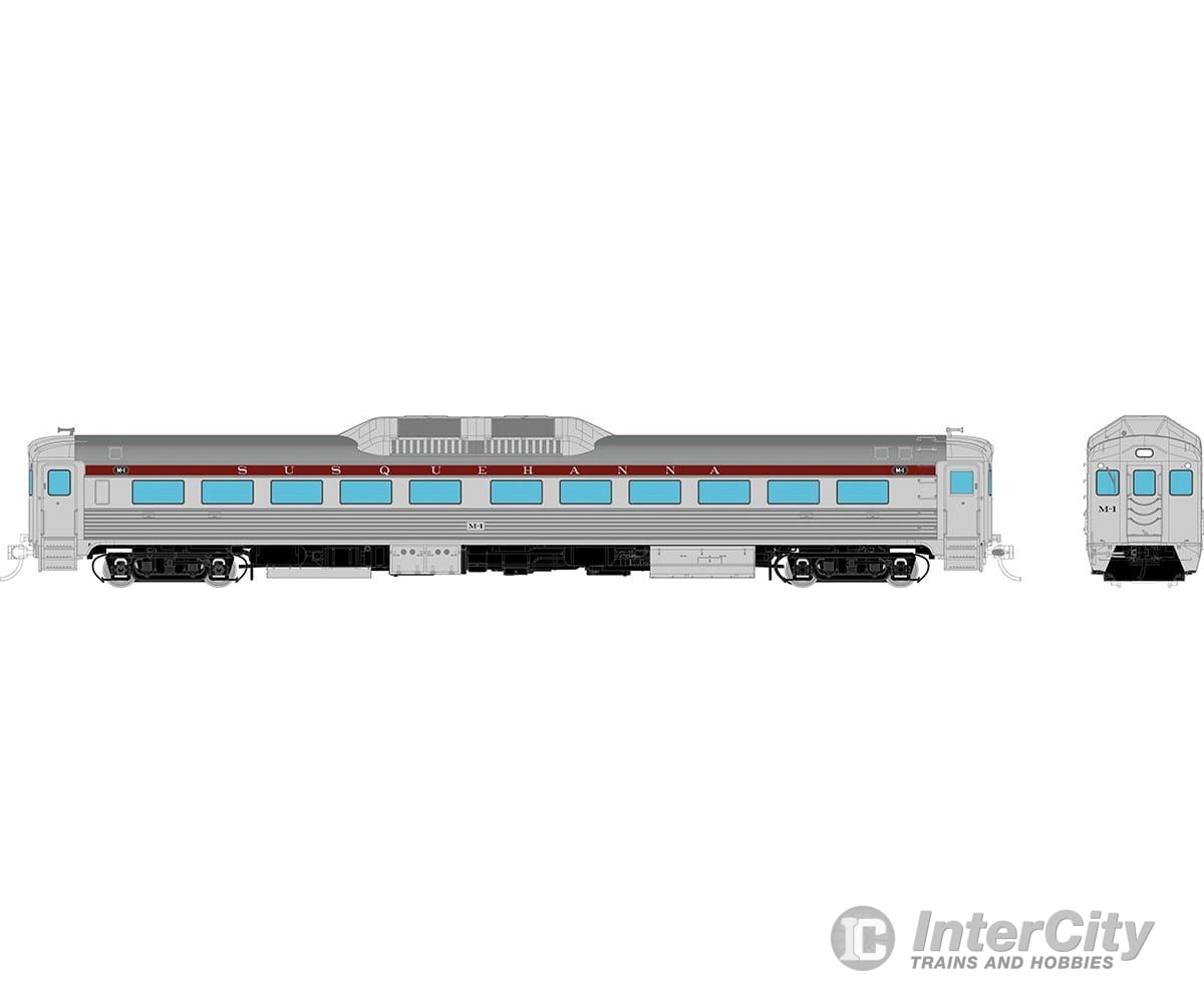 Rapido 016831 Ho Budd Rdc-1 (Ph 1A) (Dc/Dcc/Sound): Susquehanna: #M2 Locomotives