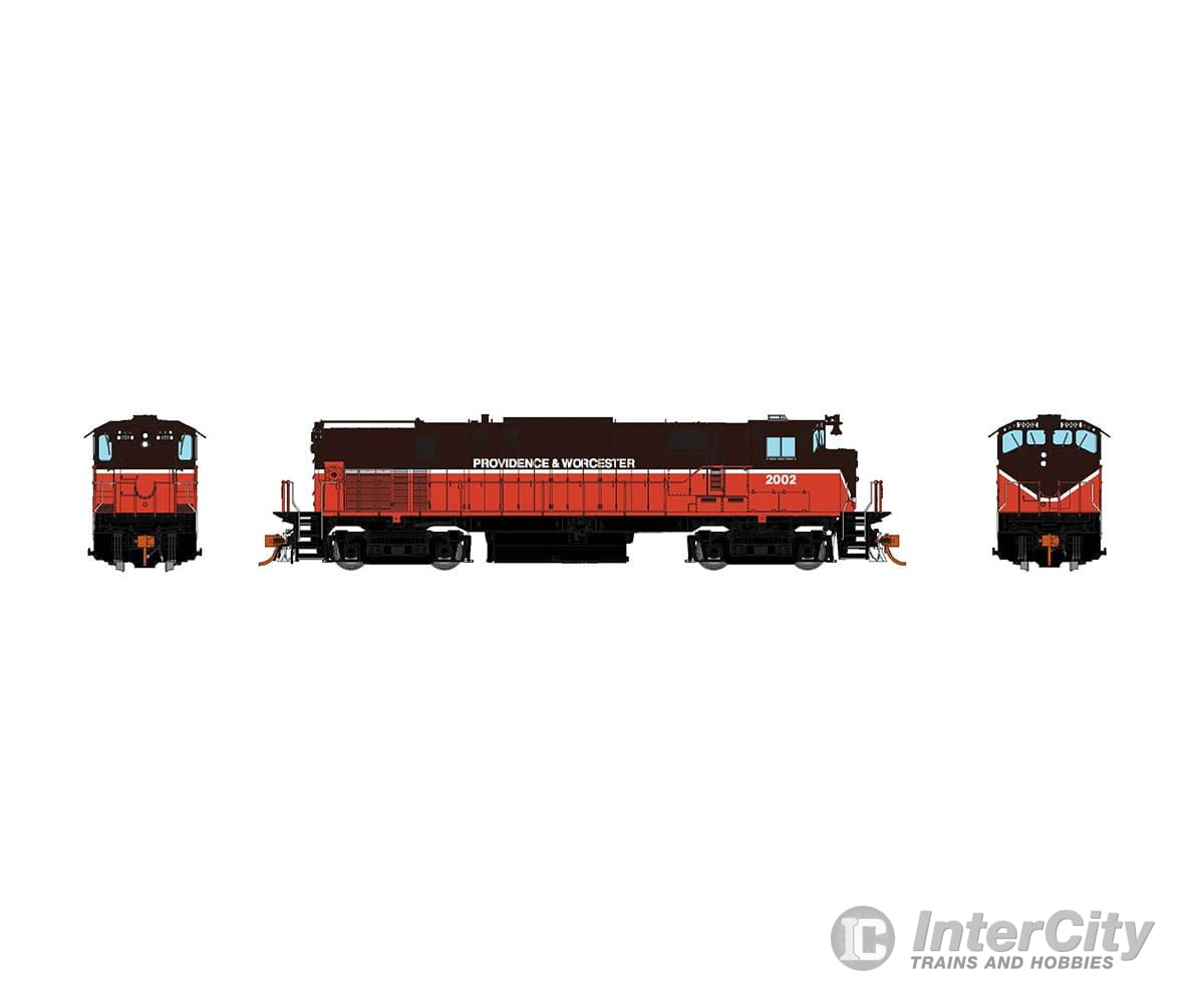 Rapido 033542 Ho M420 (Dc/Dcc/Sound): Providence & Worcester - Simplified Brown Red: #2002