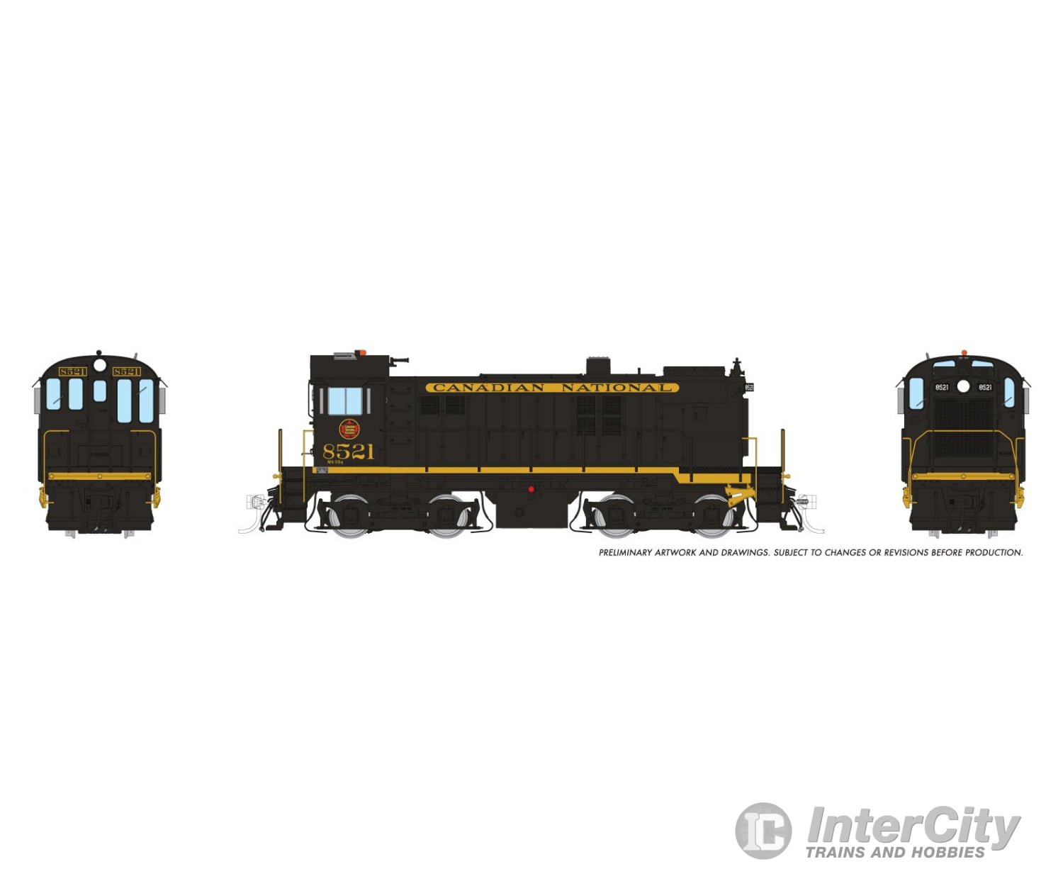 Rapido 036010 HO MLW S-13 (DC/Silent): CNR - Delivery Scheme: #8521