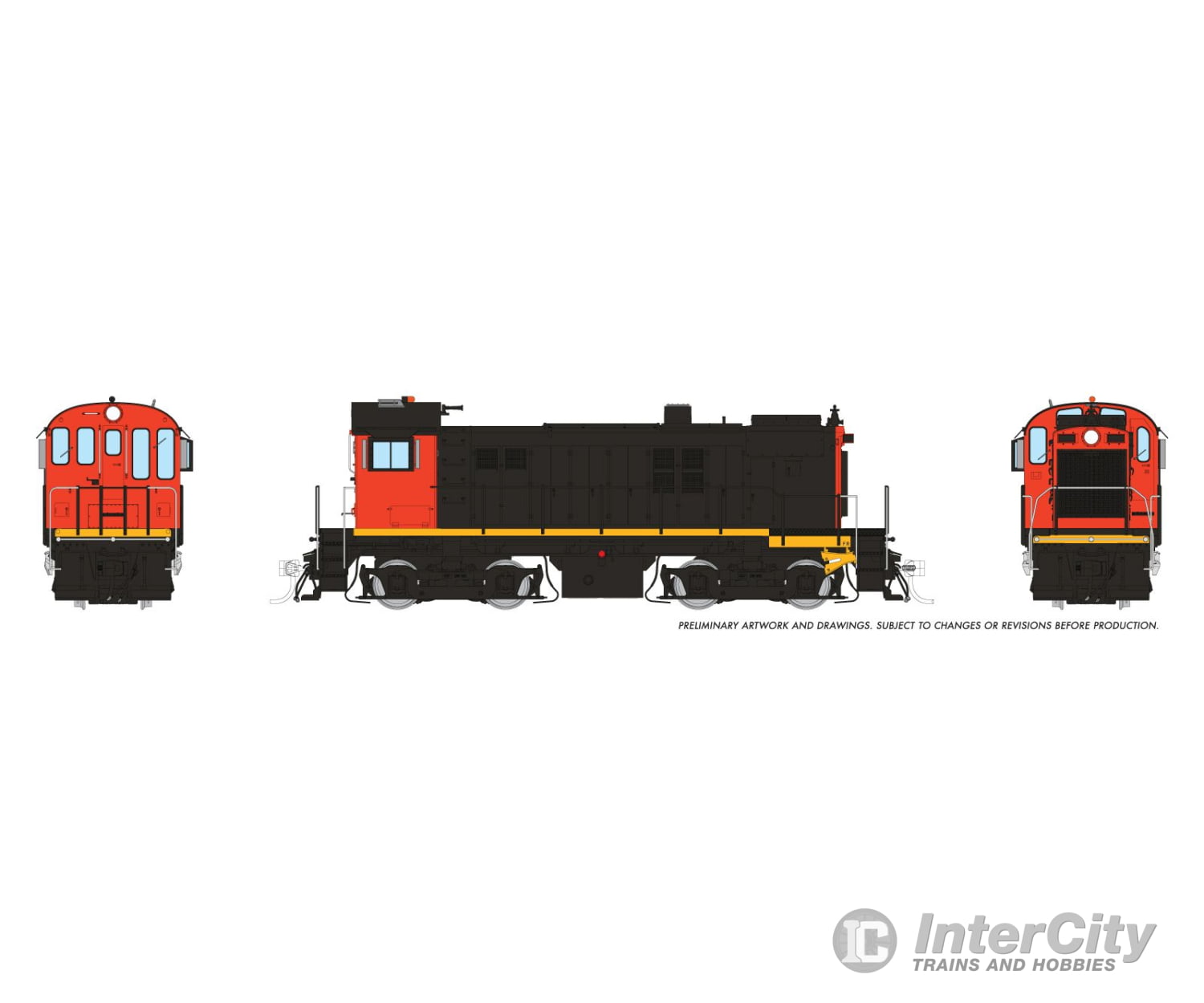 Rapido 036017 HO MLW S-13 (DC/Silent): Ex-CN For Your Railroad: Unnumbered