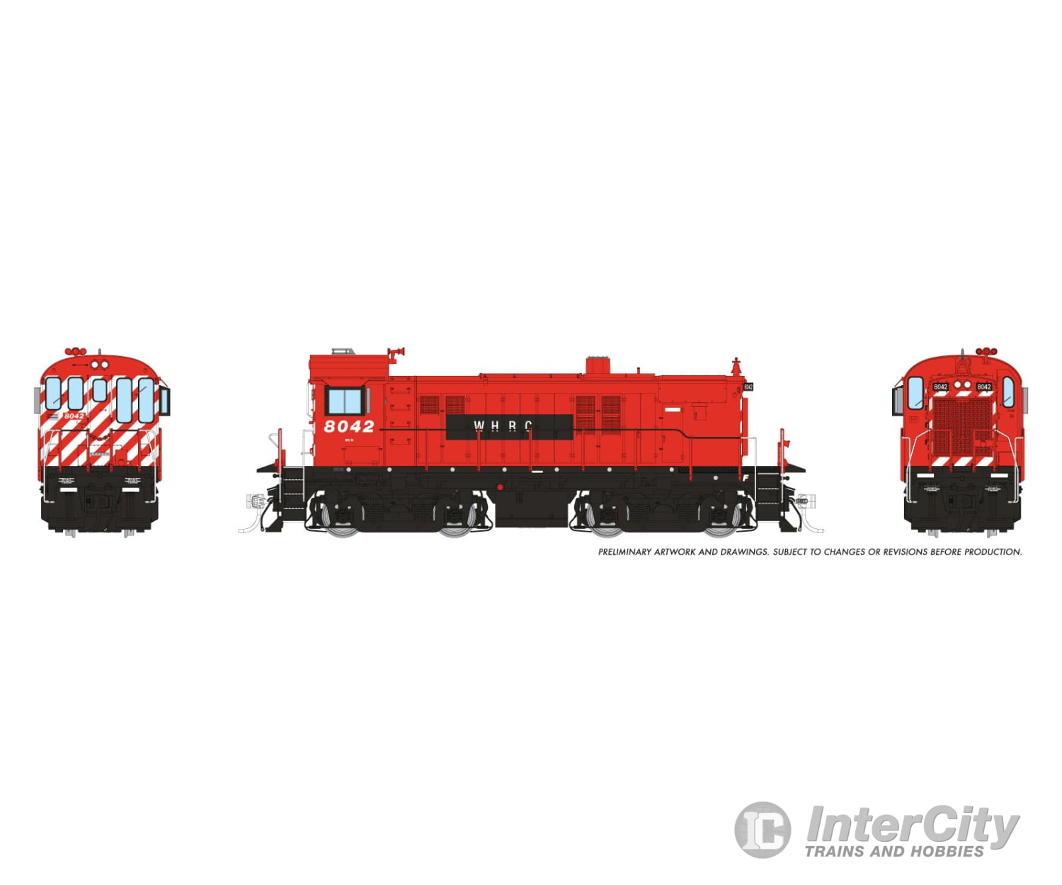 Rapido 036125 HO MLW RS-23 (DC/Silent): Windsor & Hantsport: #8042