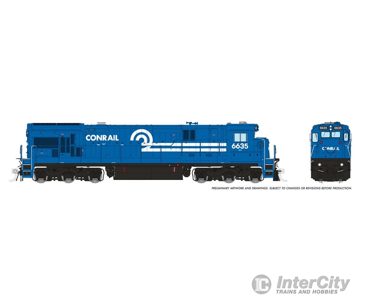 Rapido 042105 Ho C36-7 (Dc/Silent): Conrail: #6621 Locomotive