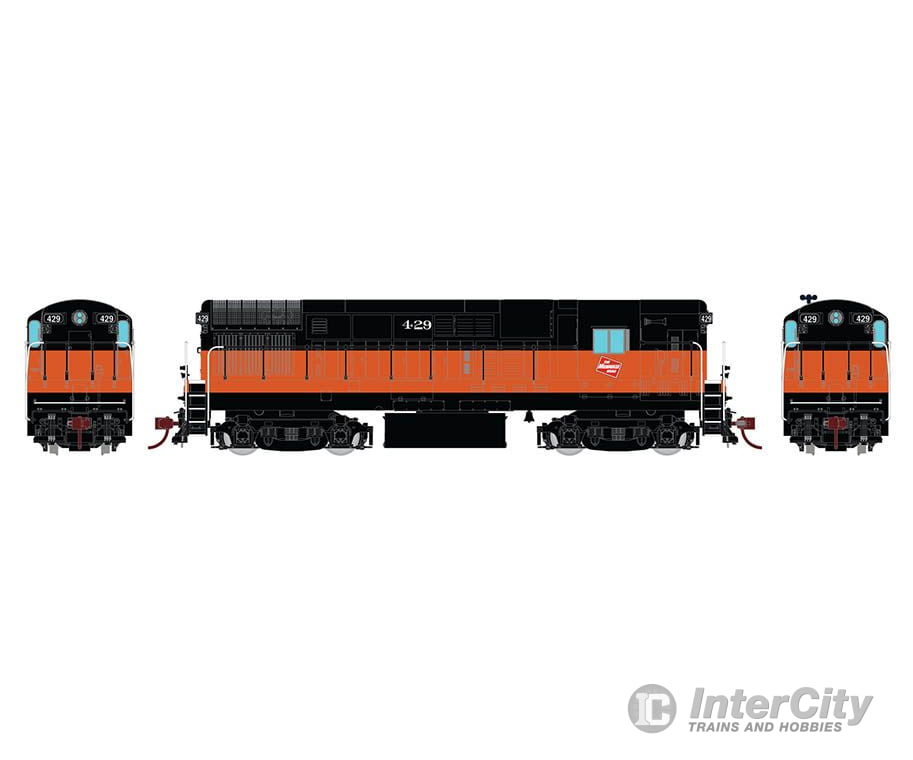 Rapido 044008 Ho Scale H16-44 (Dc/Silent): Milwaukee Road #436 Locomotives