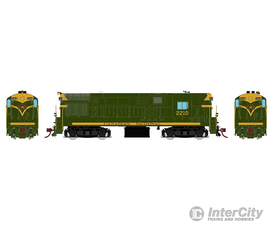 Rapido 044027 Ho Scale H16-44 (Dc/Silent): Cnr Green #2210 Locomotives