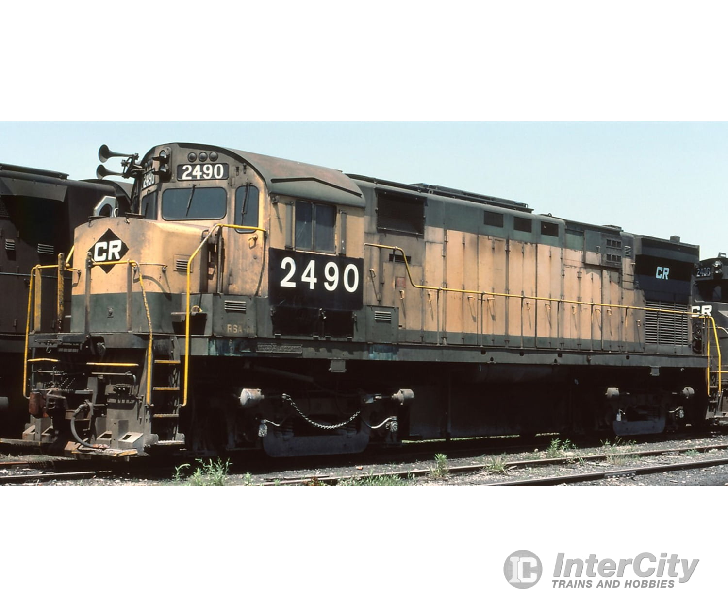 Rapido 045026 HO ALCO C-424 (DC/Silent): Conrail - Reading Patch (RSA-14): #2496 Locomotives