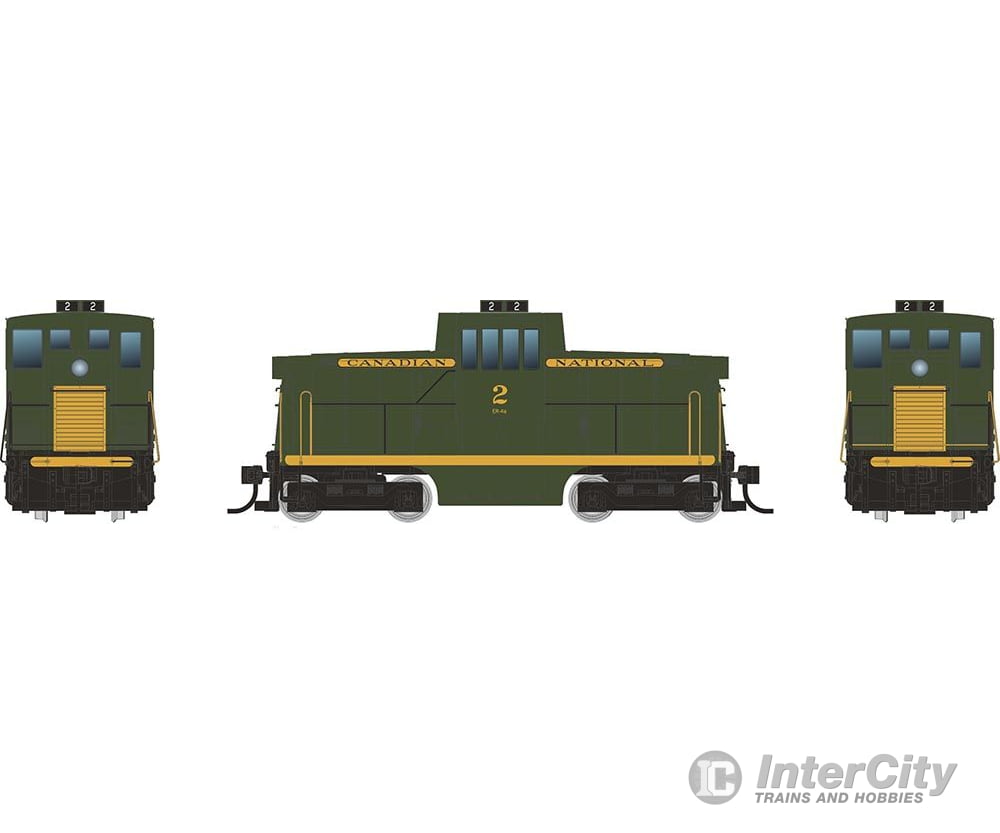 Rapido 048507 Ho Ge 44 Tonner (Dc/Dcc/Sound): Canadian National - Green: #1 Locomotives
