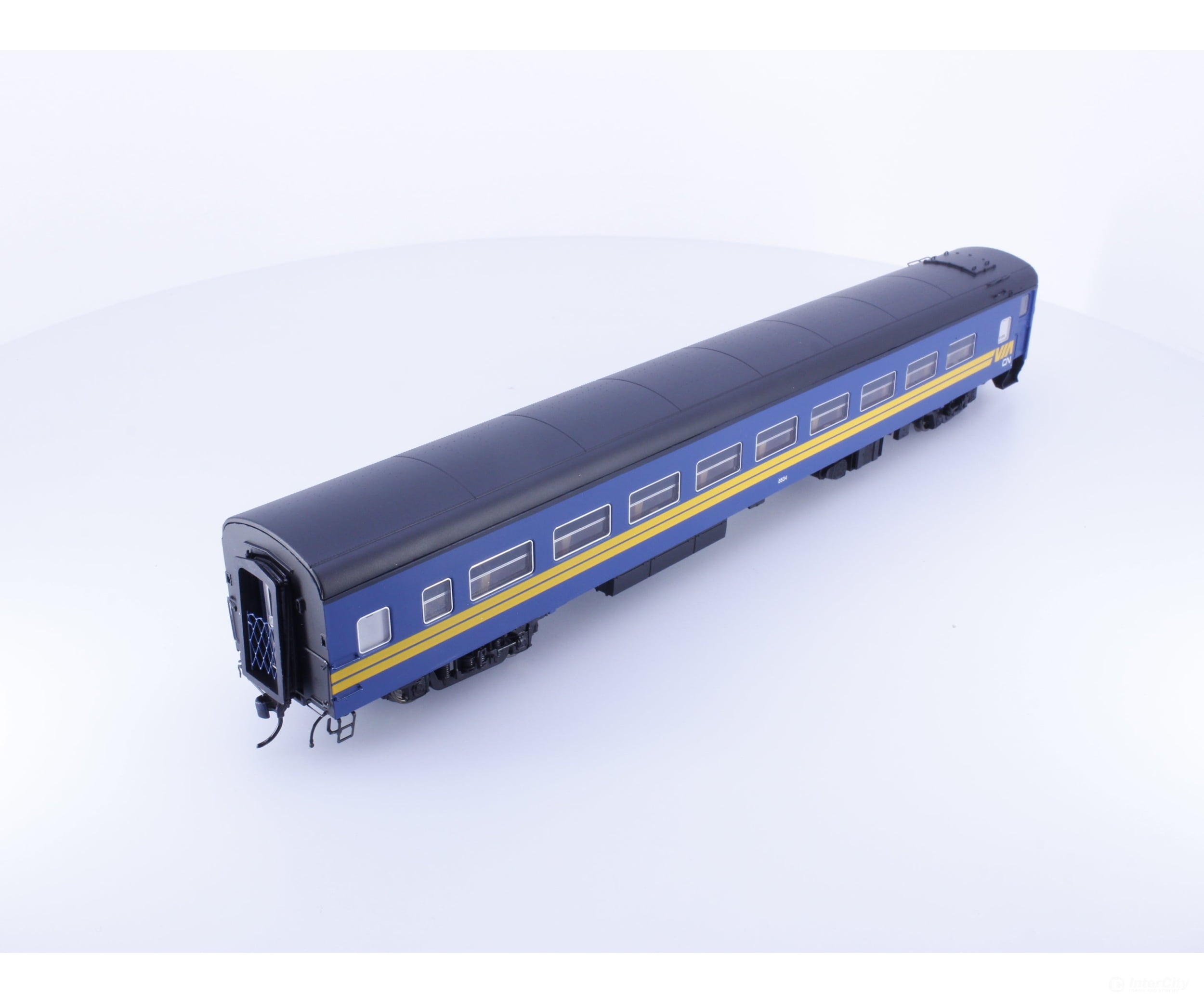 Rapido 100247 HO Lightweight Coach with Interior Lighting Via Rail (VIA) 5534 Passenger Cars