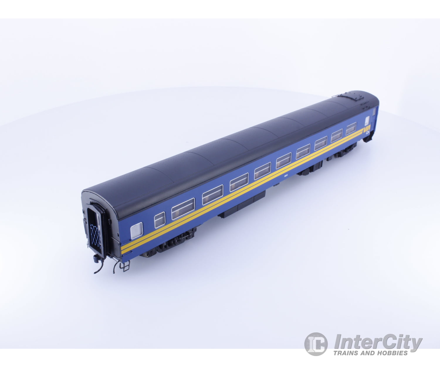 Rapido 100247 HO Lightweight Coach with Interior Lighting Via Rail (VIA) 5534 Passenger Cars
