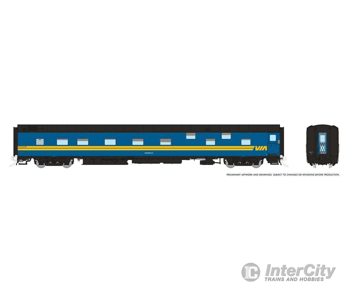 Rapido 101148 Ho Duplex Sleeper: Via Rail Canada: #1112 Edenwold Passenger Cars
