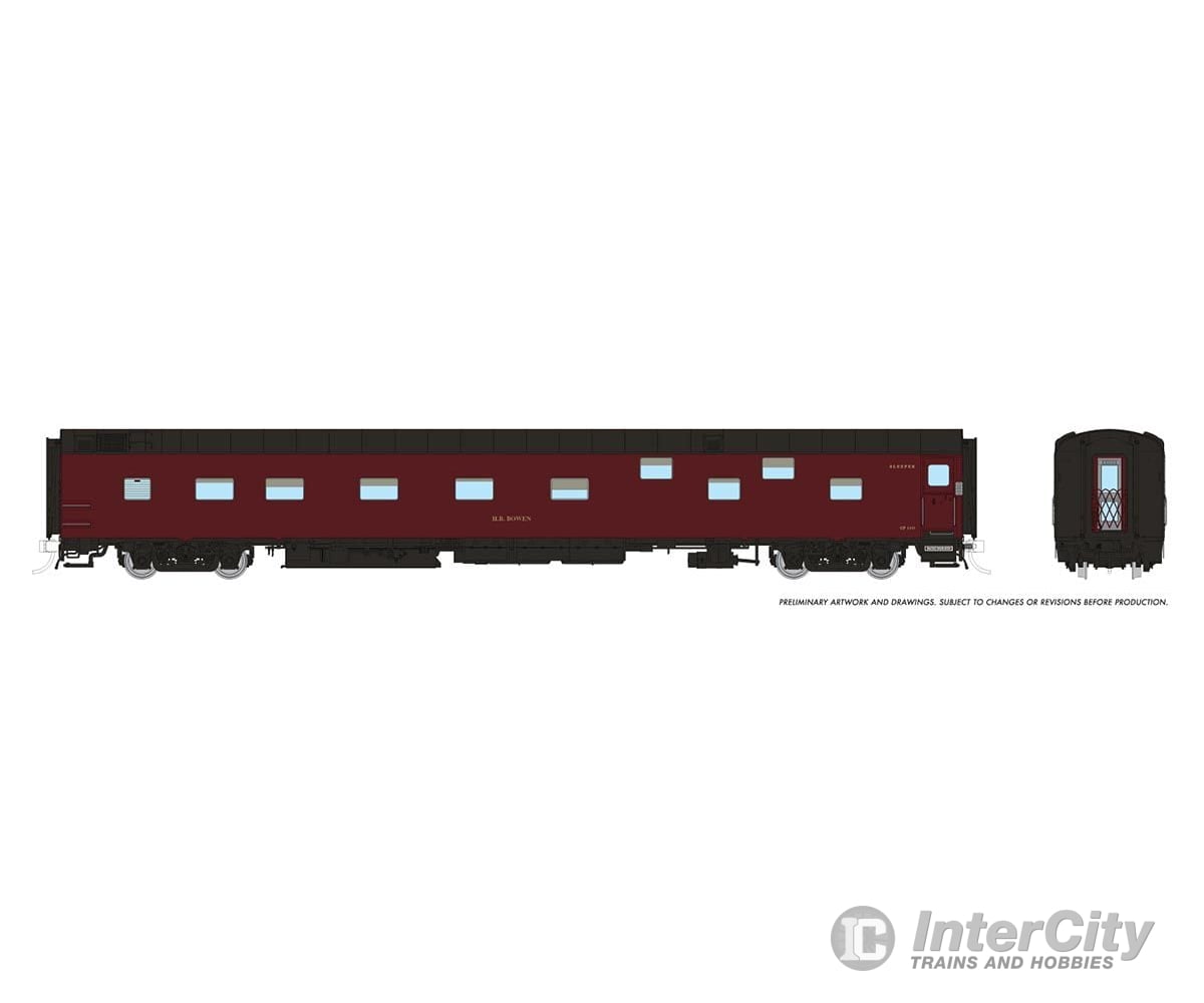 Rapido 101159 Ho Duplex Sleeper: Cp - Royal Canadian Pacific: #110 H.b. Bowen Passenger Cars