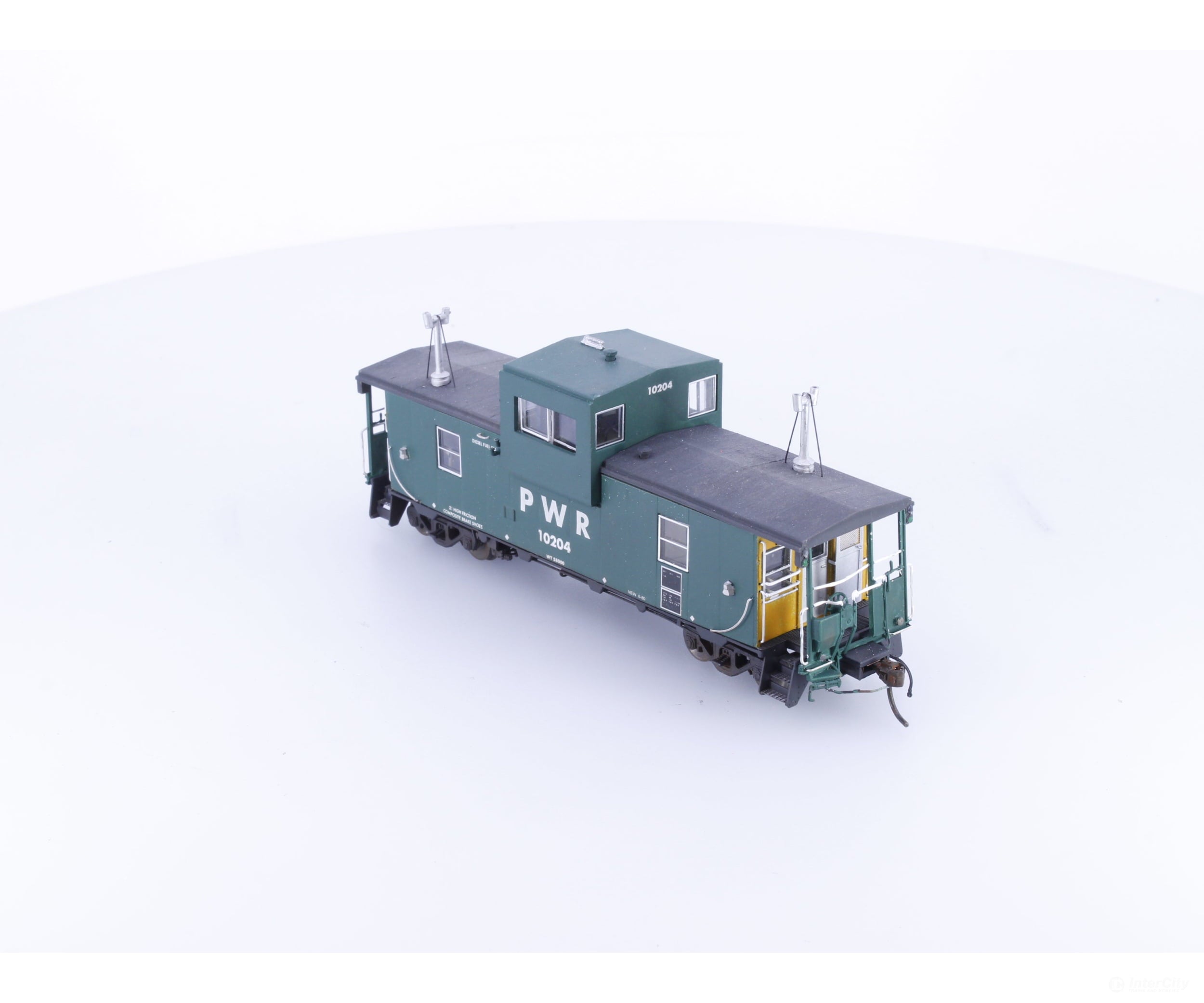 Rapido 10204 HO Angus Wide Vision Caboose Pacific Western Railway (PWR) 10204 - Freight Cars